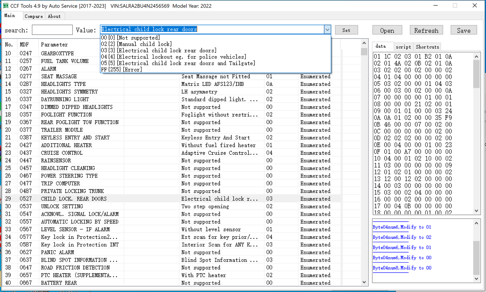 New JLR CCF Tools 4.9 CCF
Editor for JLR 2017-2023 - Image 3