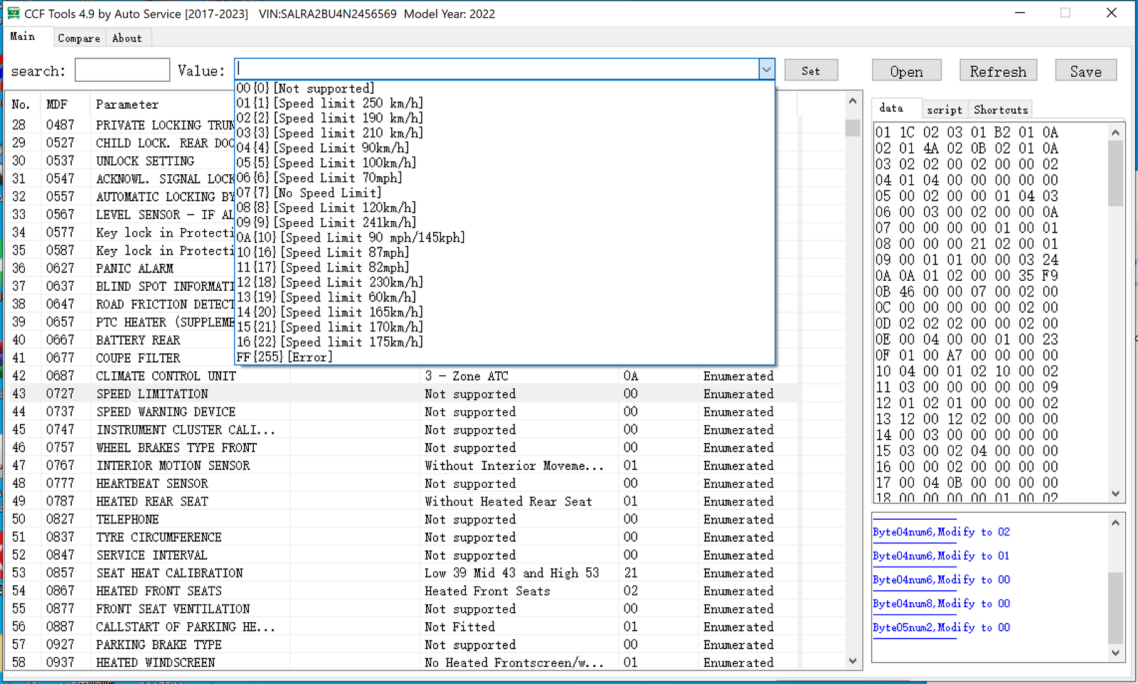 New JLR CCF Tools 4.9 CCF
Editor for JLR 2017-2023 - Image 2