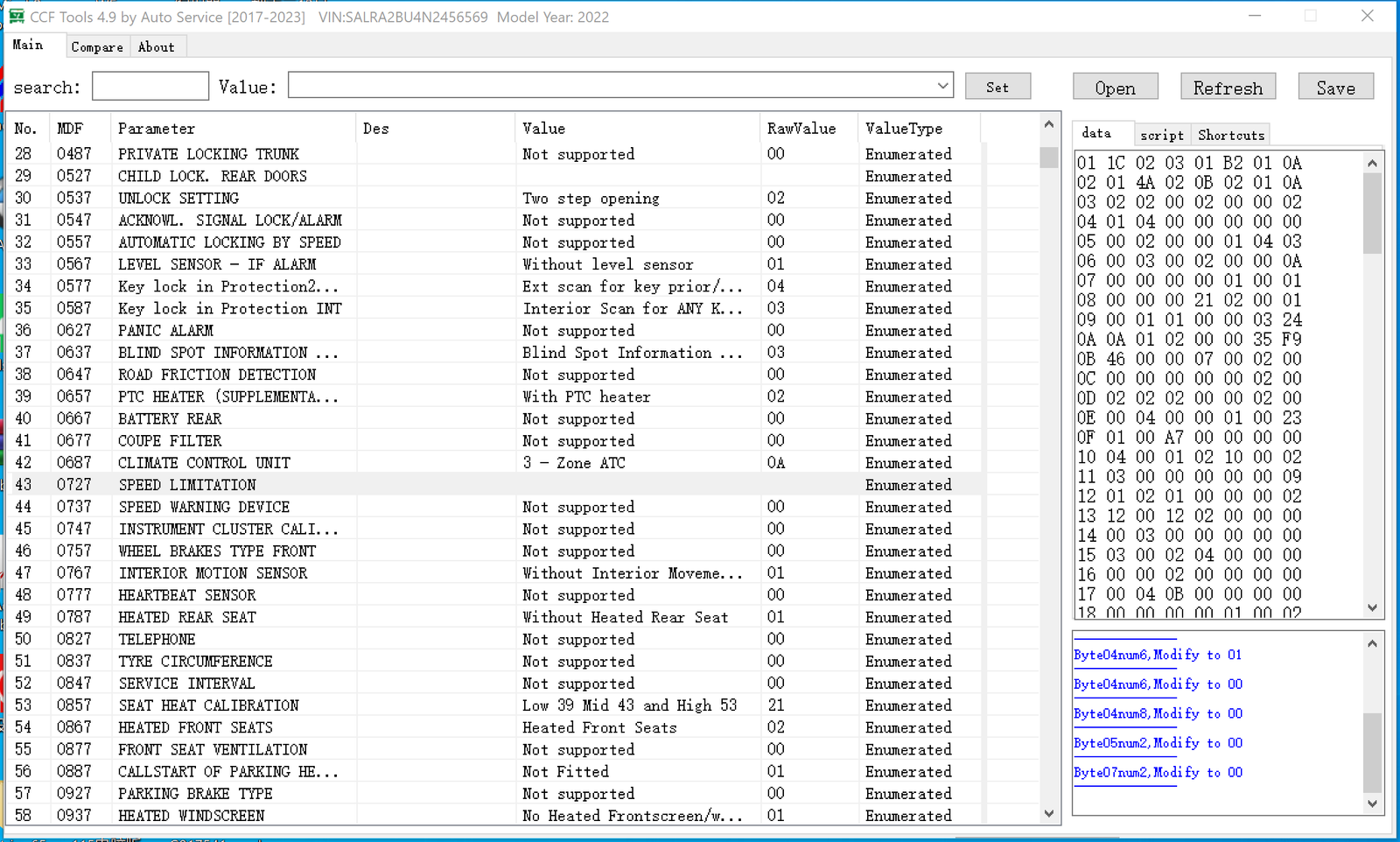 New JLR CCF Tools 4.9 CCF
Editor for JLR 2017-2023 - Image 6