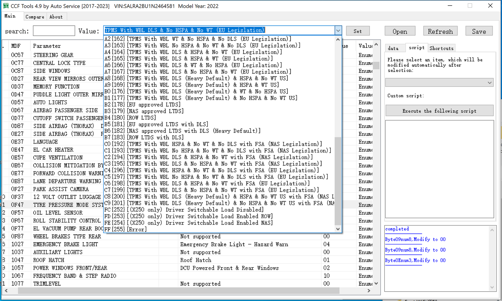 New JLR CCF Tools 4.9 CCF
Editor for JLR 2017-2023 - Image 13