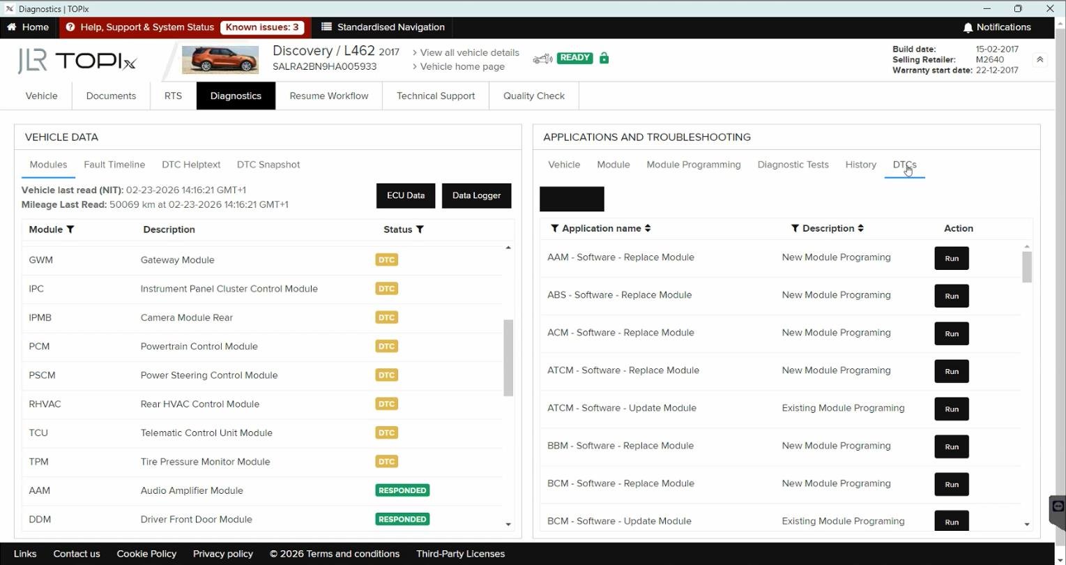 JLR TOPIX Cloud Online Access 1-Year - Image 3