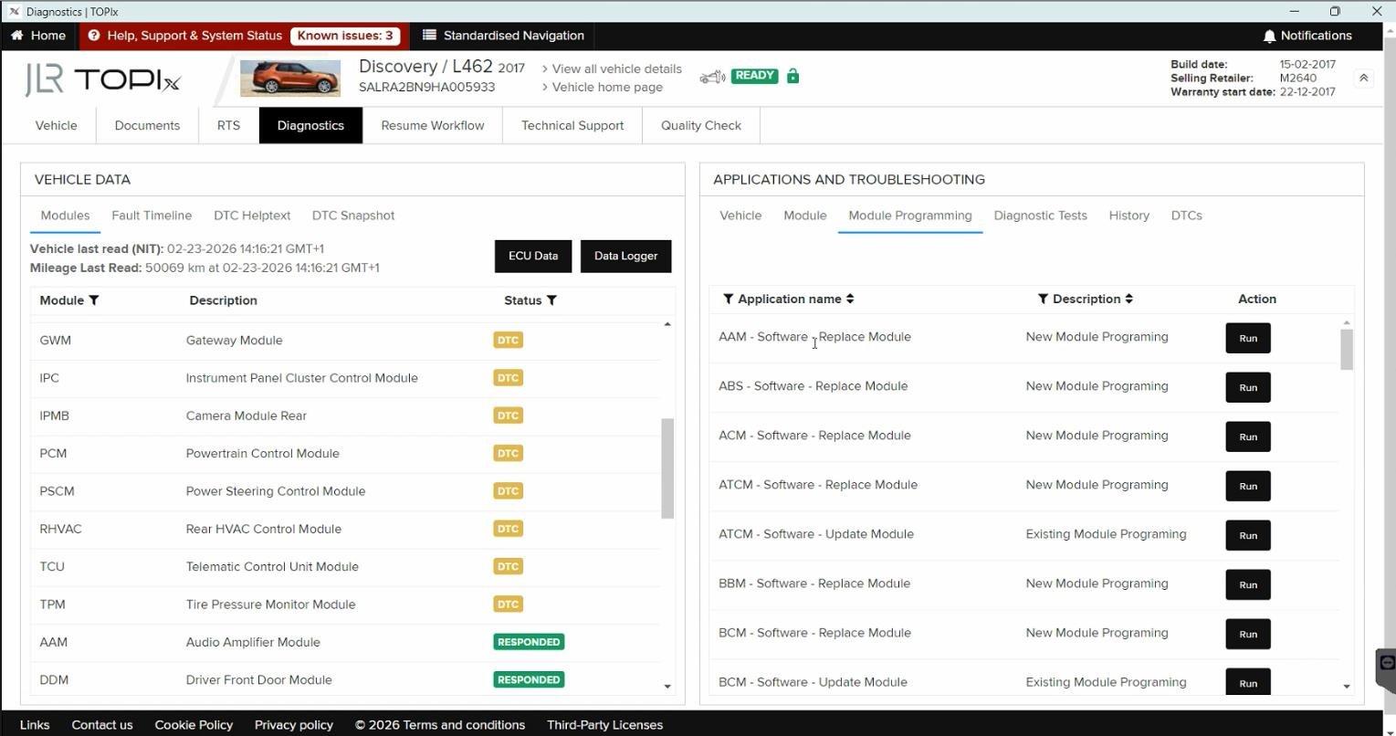 JLR TOPIX Cloud Online Access 1-Year - Image 4