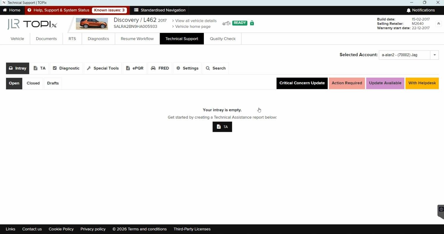 JLR TOPIX Cloud Online Access 1-Year - Image 7