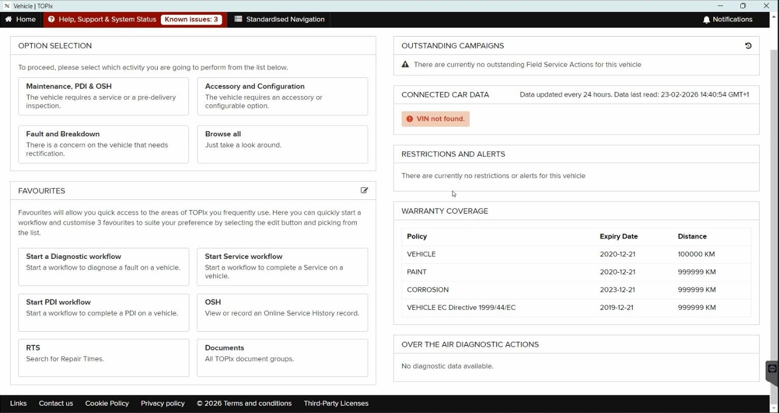 JLR TOPIX Cloud Online Access 1-Year - Image 11