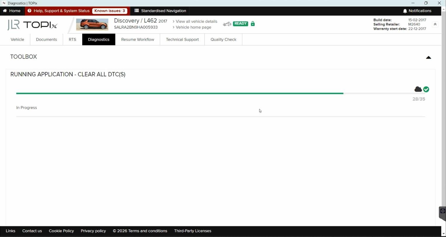 Demo JLR TOPIX Cloud Online Access - Image 3