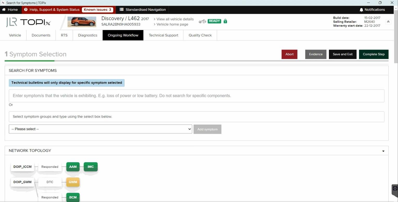 Demo JLR TOPIX Cloud Online Access - Image 5