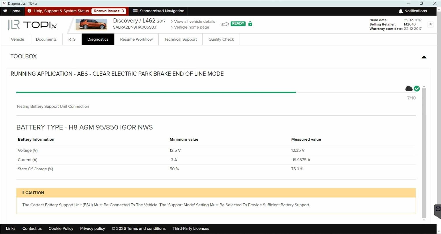 Demo JLR TOPIX Cloud Online Access - Image 14